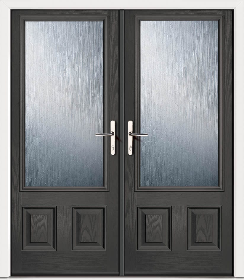 French Harton Anthracite Grey Glazed